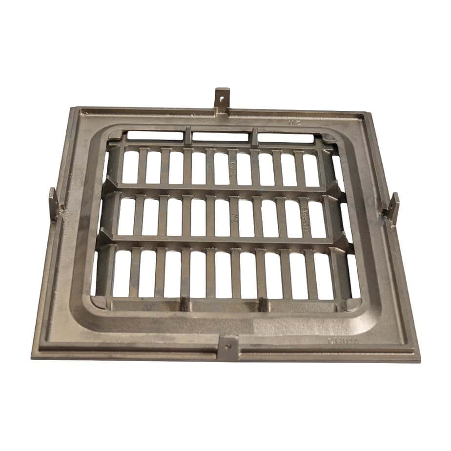 Square Ni-Bronze Grid Strainer - Image 2