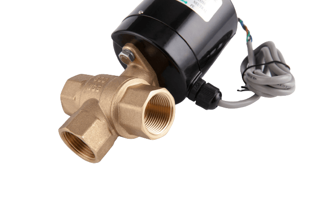 Shut-off 3 Way Solenoid Ball Valve - Image 2