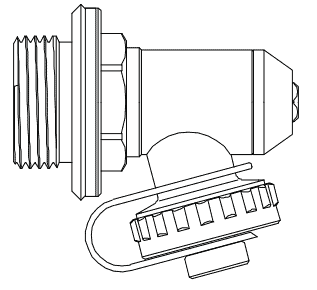 Radiant Manifold End Cap Drain Valve - Image 3