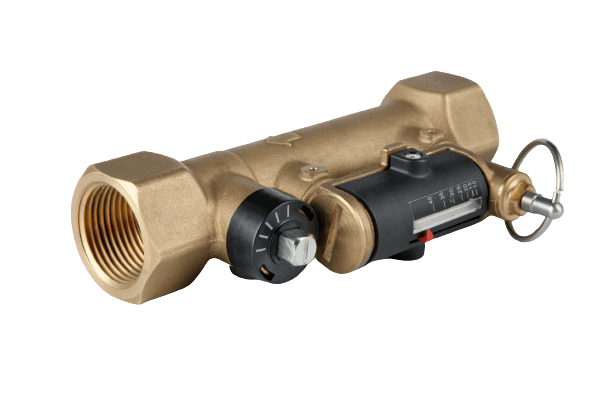 Brass Balancing Valve with Flow Meter - Image 4