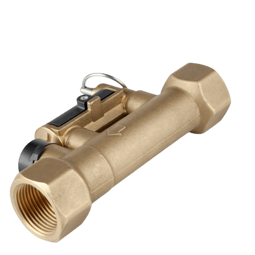 Brass Balancing Valve with Flow Meter - Image 3