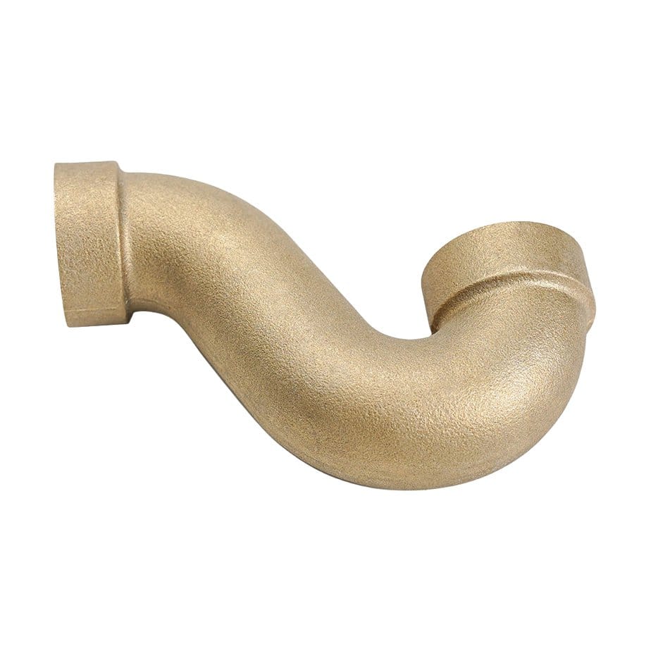 Cast Rough Brass Low Seal Bath Trap Waste Fitting