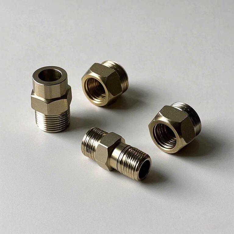 Crushed Nickel Brass Fittings