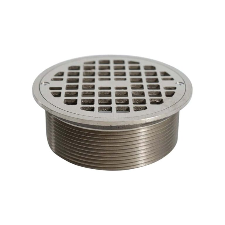 Duty Square Nickel Bronze Floor Shower Drain Strain