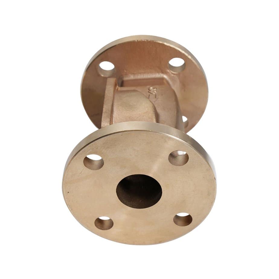 Manufacturing Lead Bronze Flanged Valve Body - Image 2