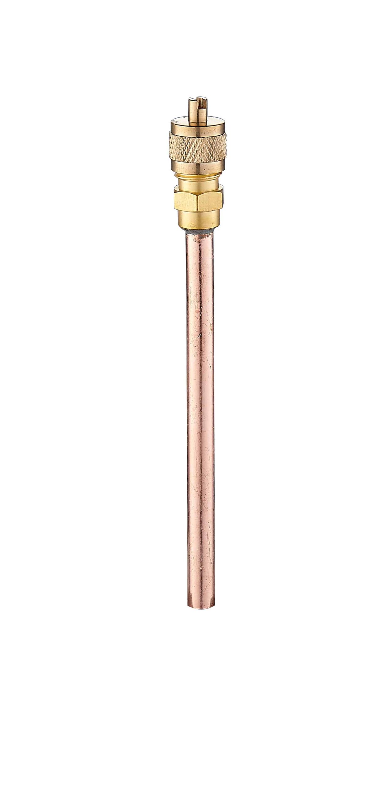 Copper Charging Access Valve