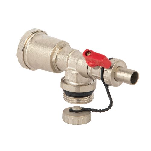 Radiant Manifold End Cap Drain Valve - Image 4