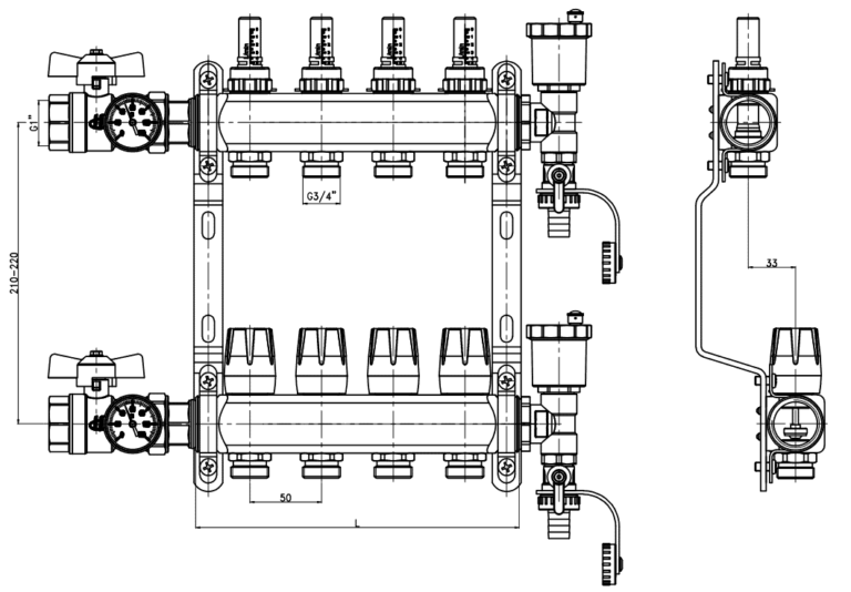 Manifold-drawing