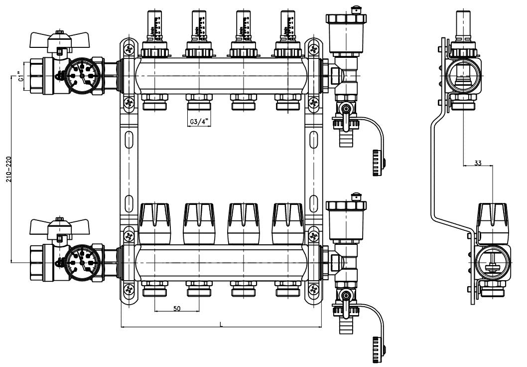 Manifold-drawing
