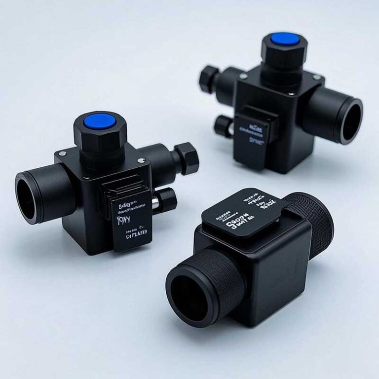 Matte Black Finish Actuated Valve