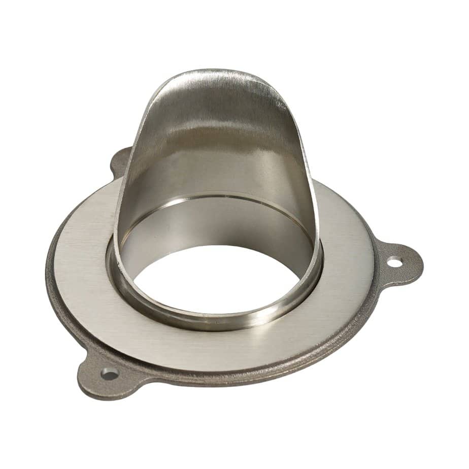 Nickel Bronze Downspout Nozzle With Flange For Roof Drainage - Image 3