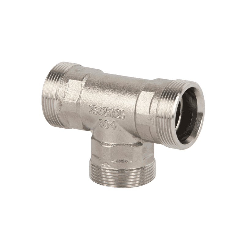 Stainless Steel Same Diameter T-Connector