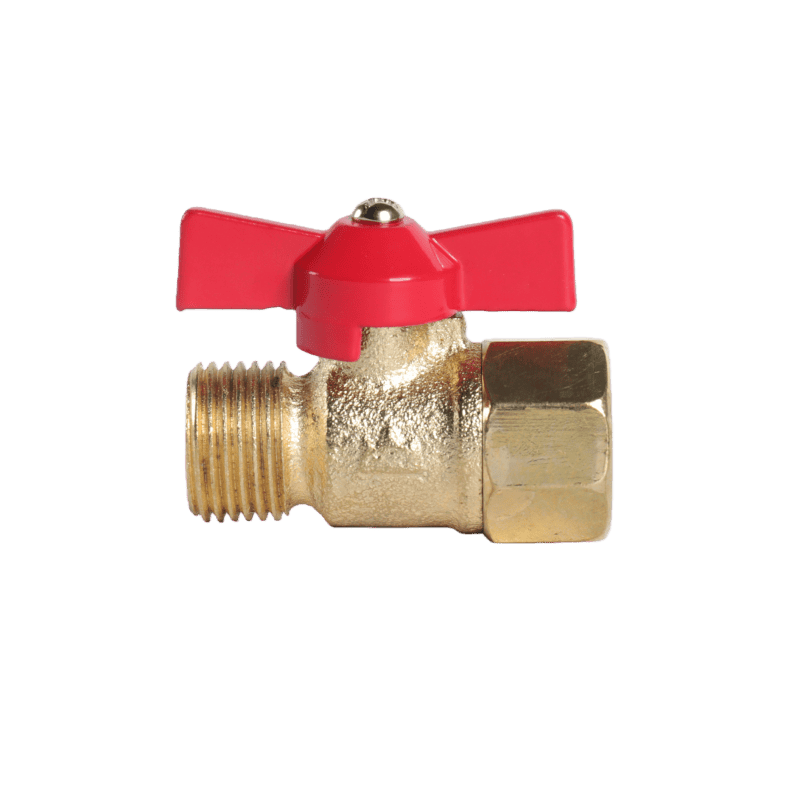 Steel Ball Valve With Butterfly Handle