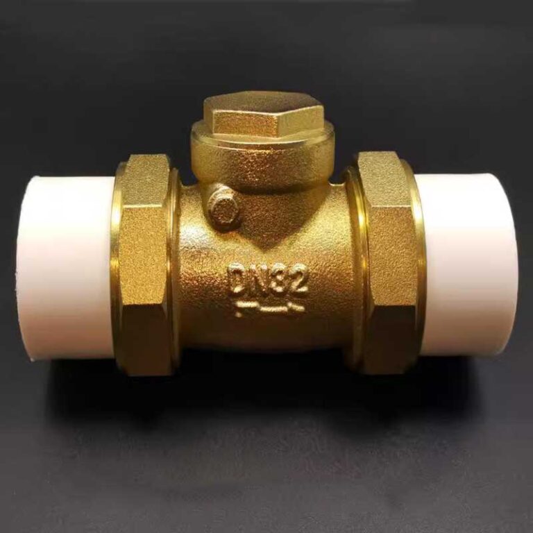 Brushed Nickel Plating Check Valves