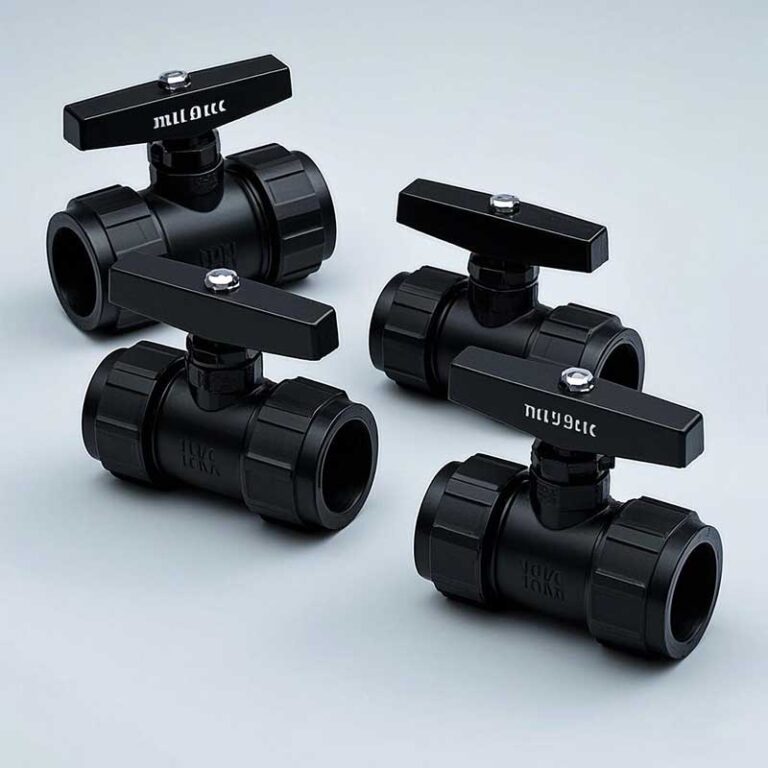 Matte Black Coatings Ball Valve