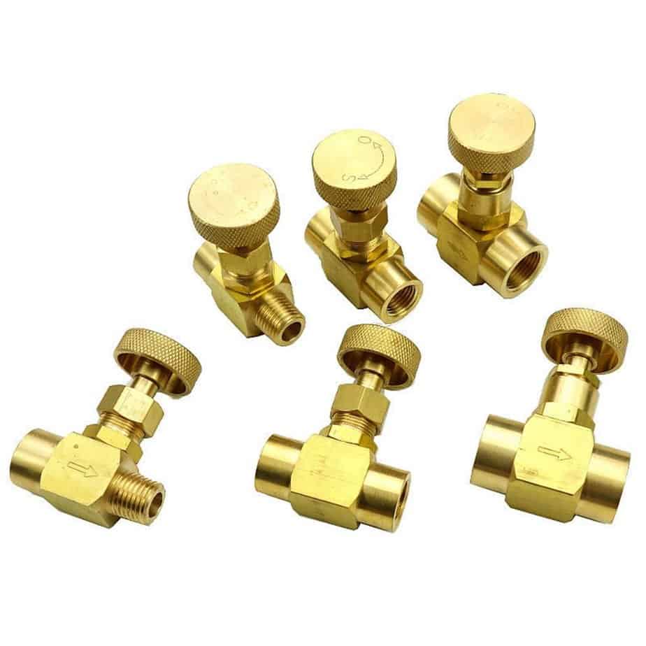 needle shut off valves