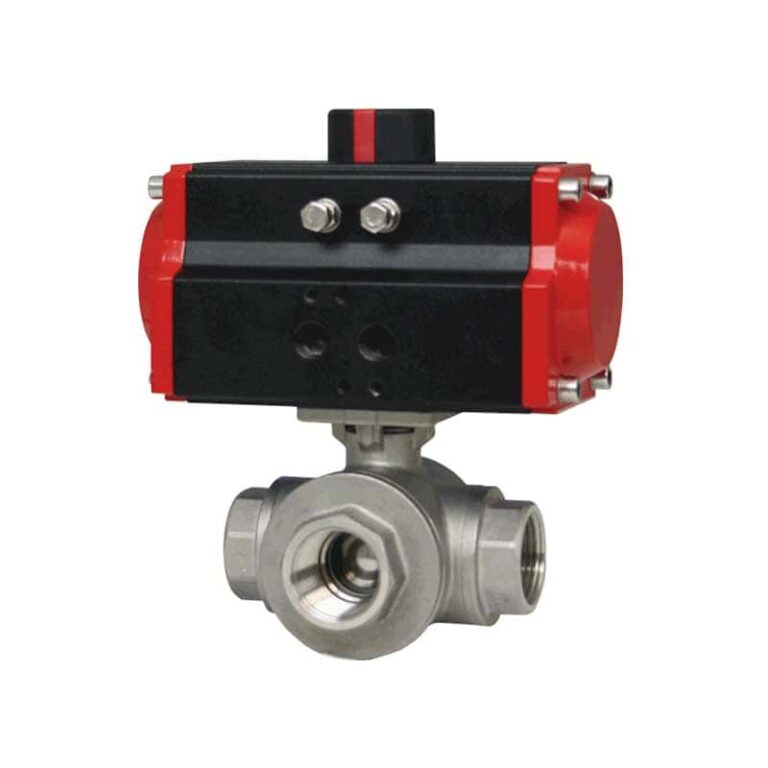 Powder Coating Actuated valve