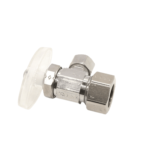 Brass Angle Stop Shut-off Turn Valve - Image 5