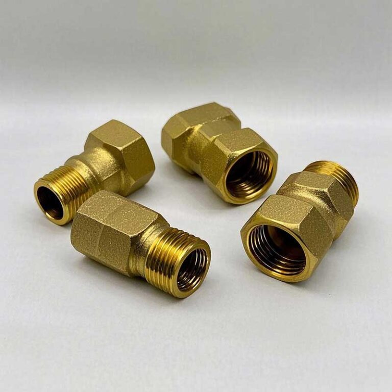 Sandblasting Copper Pipe Fitting