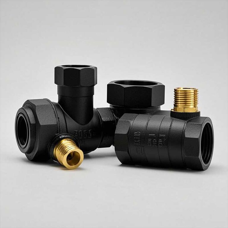 Satin Black Powder Coating Check Valves