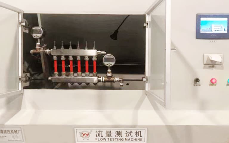 waterflow test machine