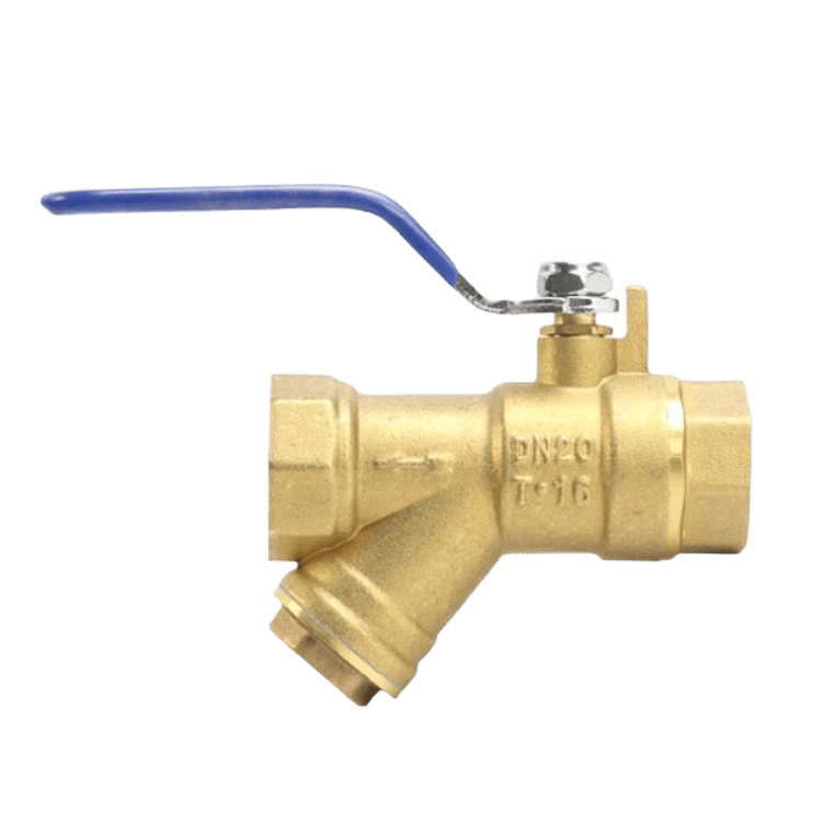 strainer filter ball valve