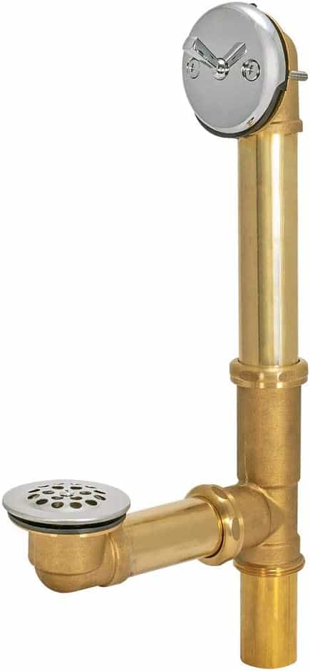 bath drain pipe 3 way