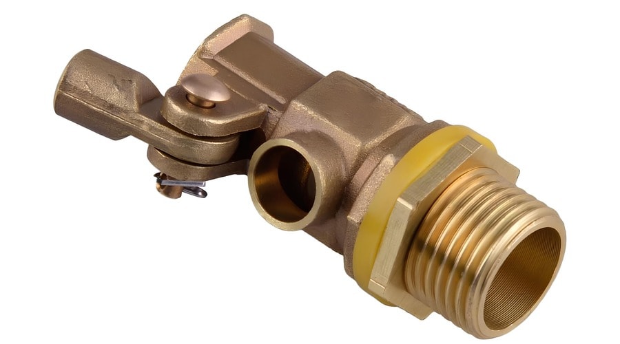 brass floating ball valve body