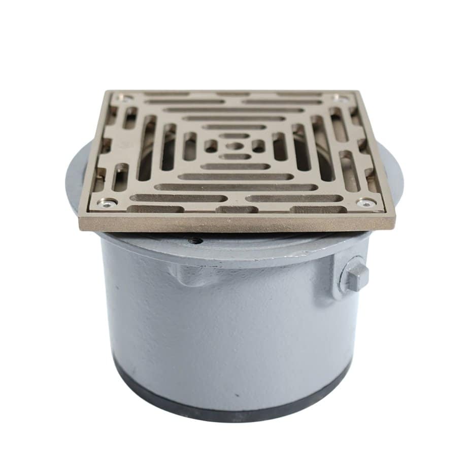heavy duty cast iron adjustable foor drain 0974a