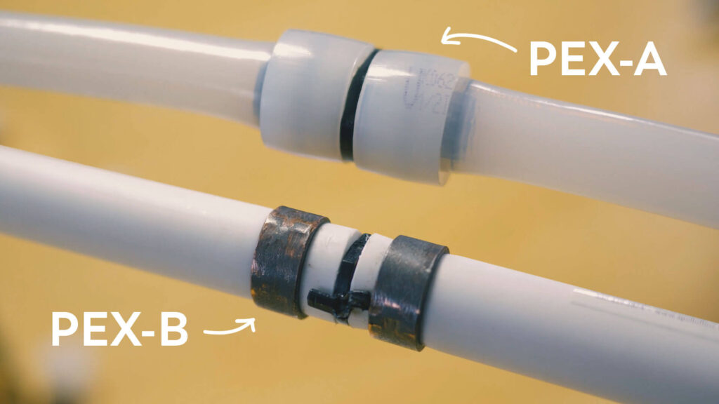 pex types a and b