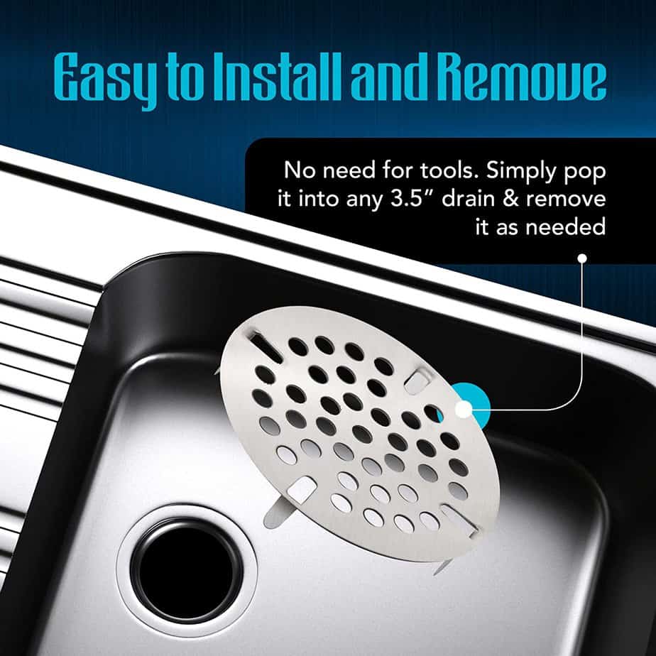sink strainer flate